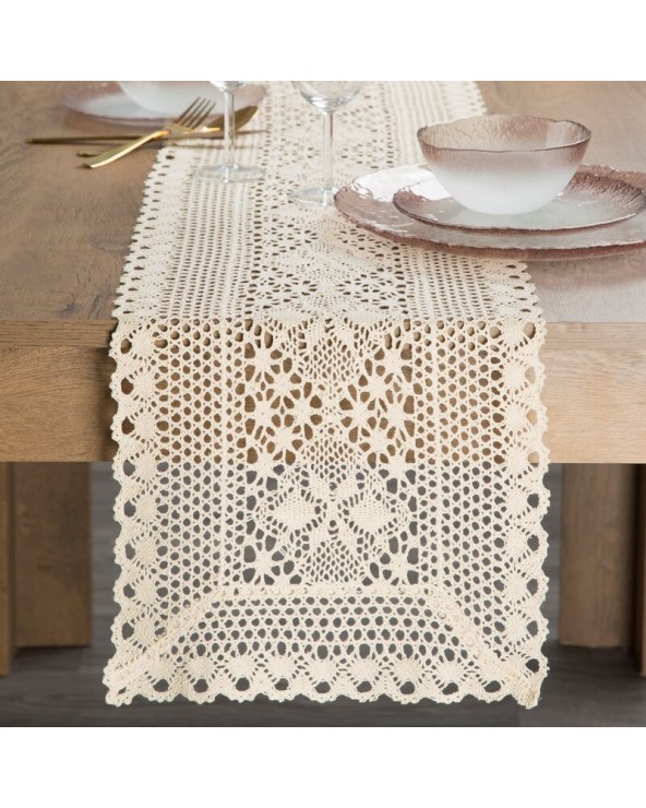 Bieżnik 32x180 Meggy jasnobeżowy Eurofirany