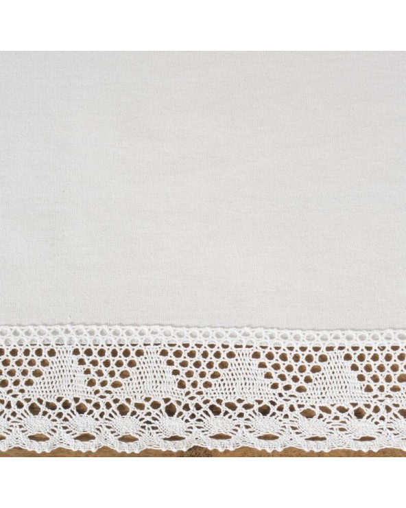 Obrus z koronką 140x260 Nataly biały Eurofirany