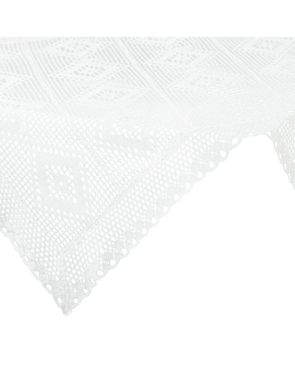 Obrus ażurowy 85x85 Olivia biały Eurofirany