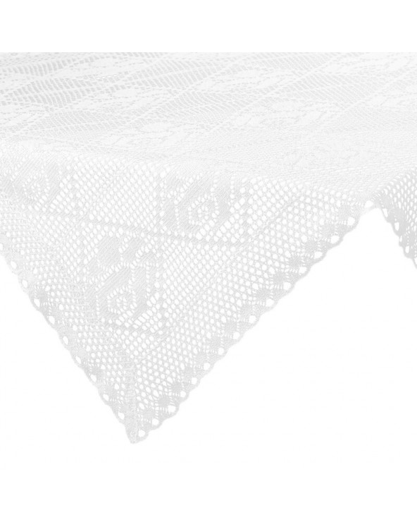 Obrus ażurowy 85x85 Rosaly biały Eurofirany