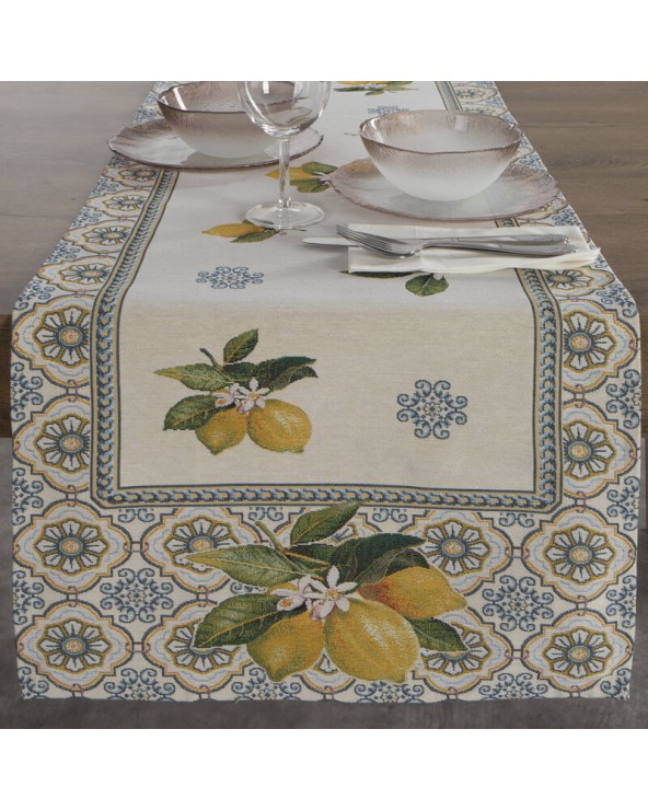 Bieżnik 40x100 009 naturalny Eurofirany