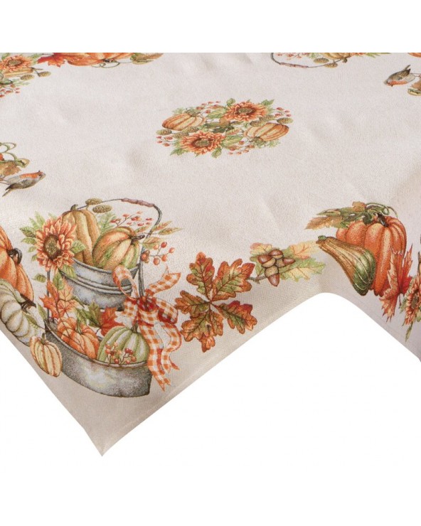 Obrus 100x100 1223 naturalny Eurofirany