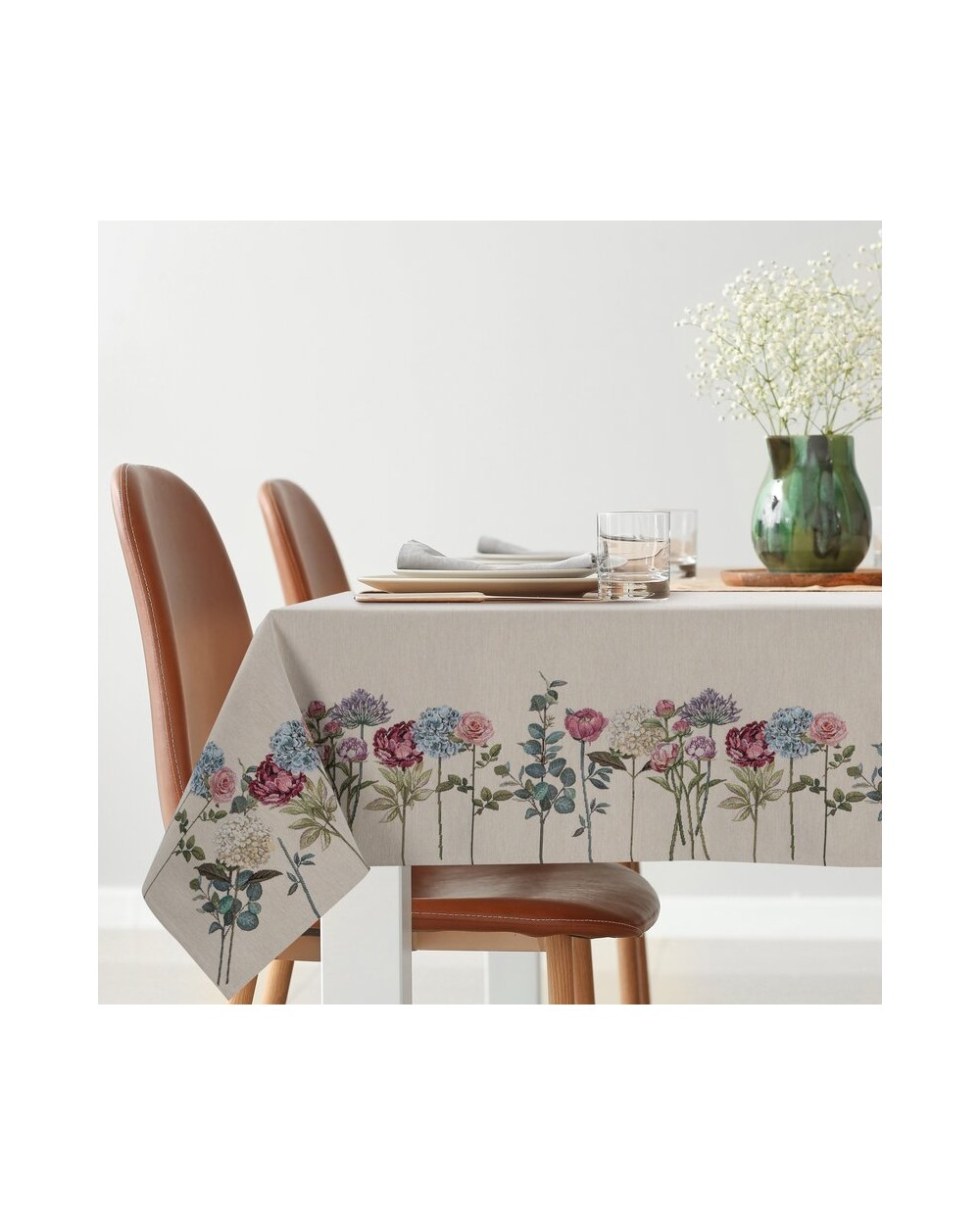 Obrus 140x180 1242 naturalny Eurofirany