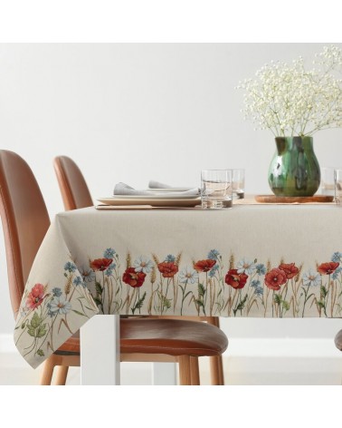 Obrus 140x180 1306 naturalny Eurofirany