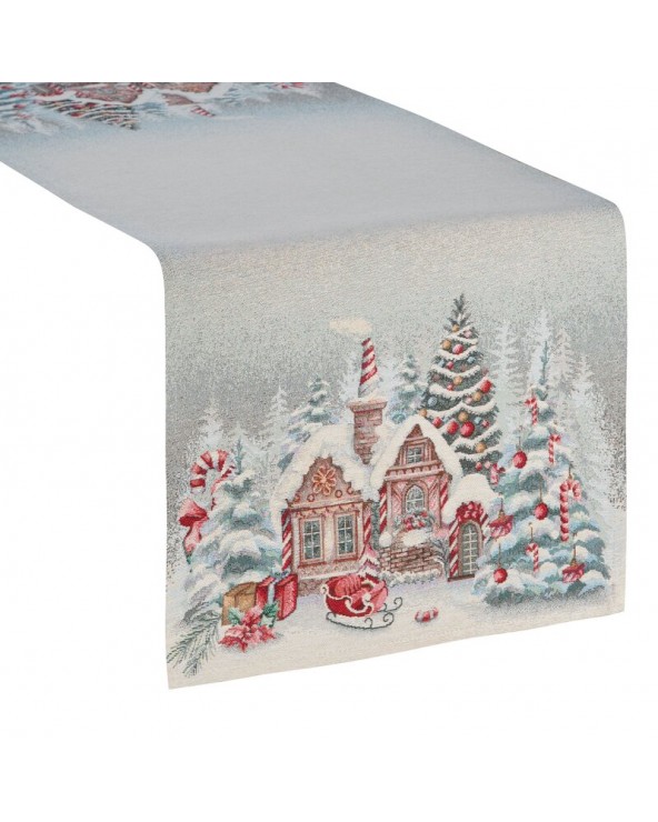 Bieżnik świąteczny 45x140 137 Eurofirany