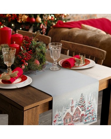 Bieżnik świąteczny 45x140 137 Eurofirany