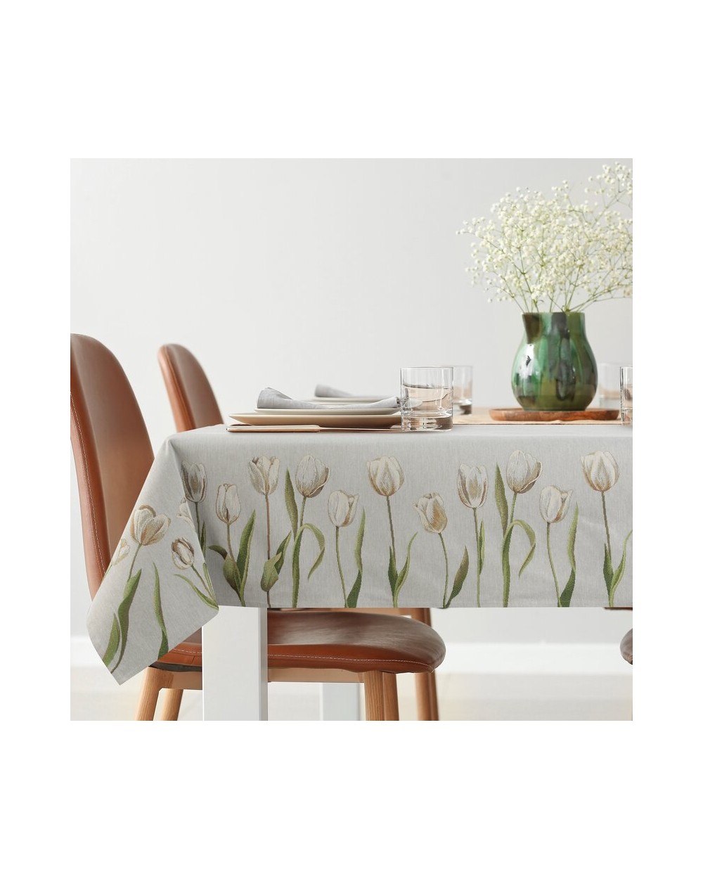 Bieżnik 140x180 4041 popielaty Eurofirany