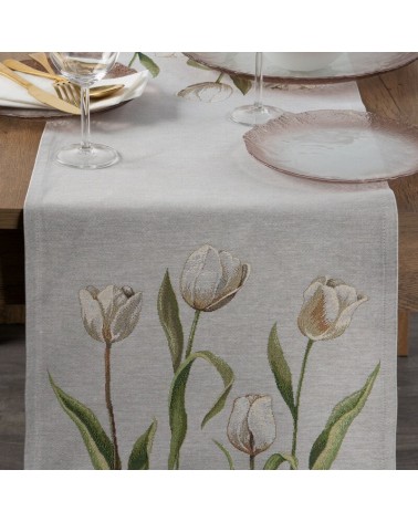 Bieżnik 40x100 4041 popielaty Eurofirany