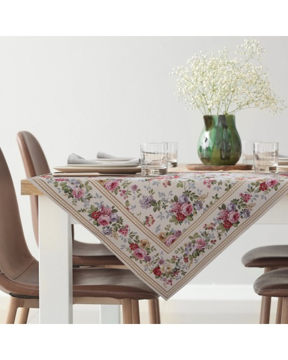 Obrus 100x100 4088 naturalny Eurofirany