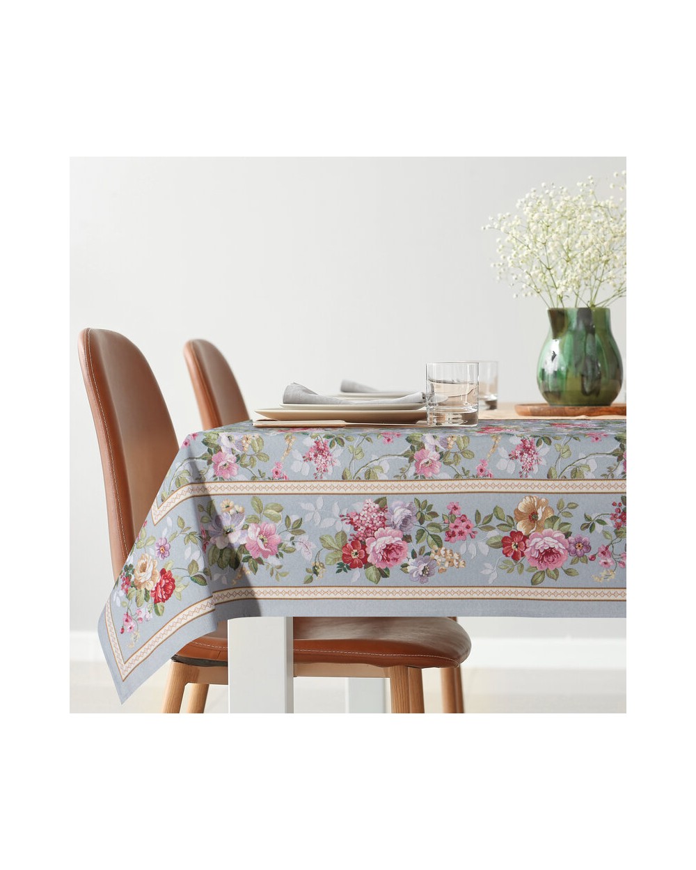 Obrus 140x180 4088 popielaty Eurofirany