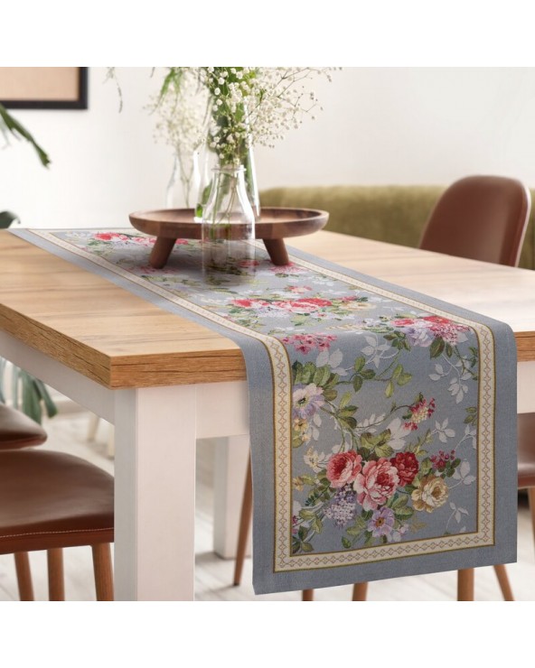 Obrus 40x100 4088 popielaty Eurofirany