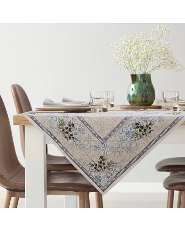 Obrus 100x100 4094 naturalny Eurofirany