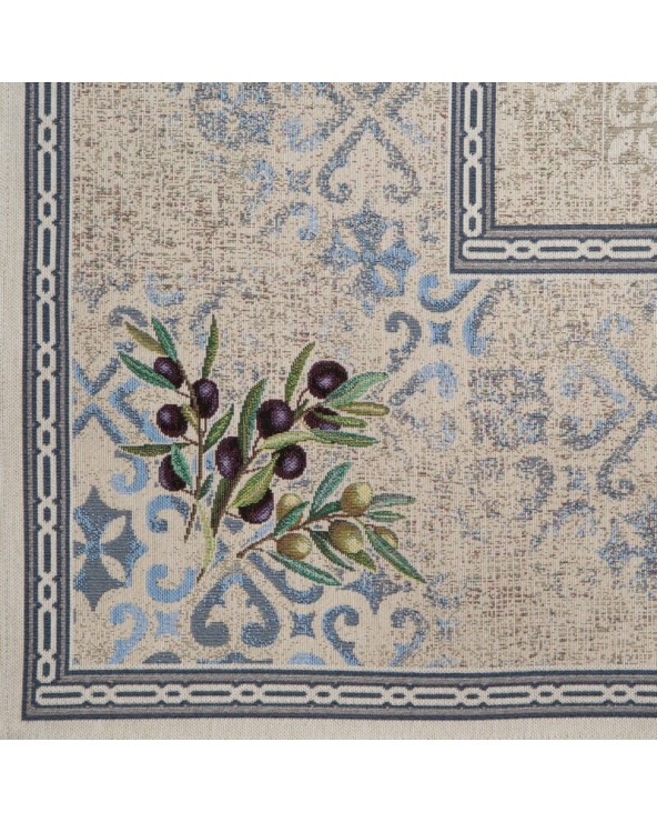 Obrus 100x100 4094 naturalny Eurofirany