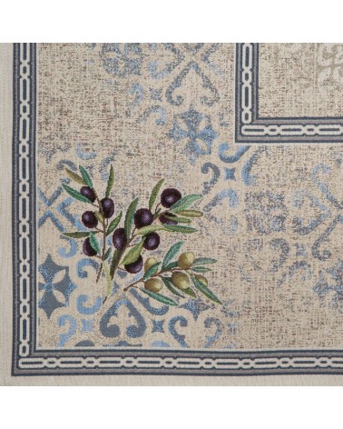 Obrus 100x100 4094 naturalny Eurofirany