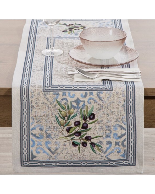 Obrus 45x140 4094 naturalny Eurofirany