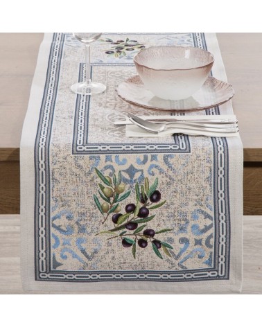 Obrus 45x140 4094 naturalny Eurofirany