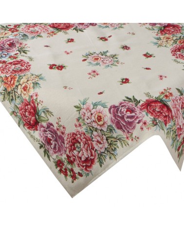 Obrus 100x100 Gria różowy Eurofirany