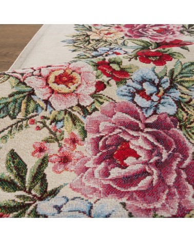 Obrus 100x100 Gria różowy Eurofirany