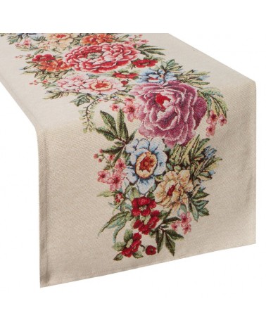 Obrus 40x100 Gria różowy Eurofirany