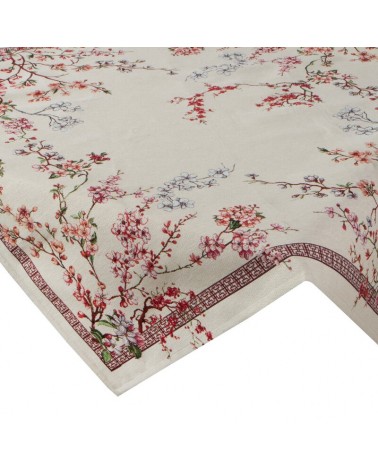 Obrus 100x100 Thai różowy Eurofirany