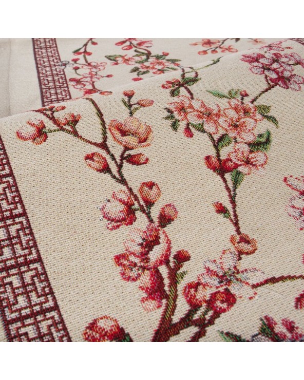 Obrus 100x100 Thai różowy Eurofirany