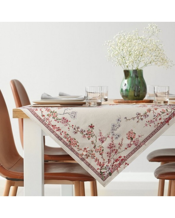 Obrus 140x180 Thai różowy Eurofirany