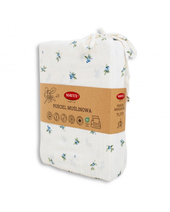 Pościel muślinowa 160x200 + 2x70x80 TM0381_04 Matex