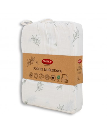 Pościel muślinowa 200x220 + 2x70x80 TM0382_01 Matex