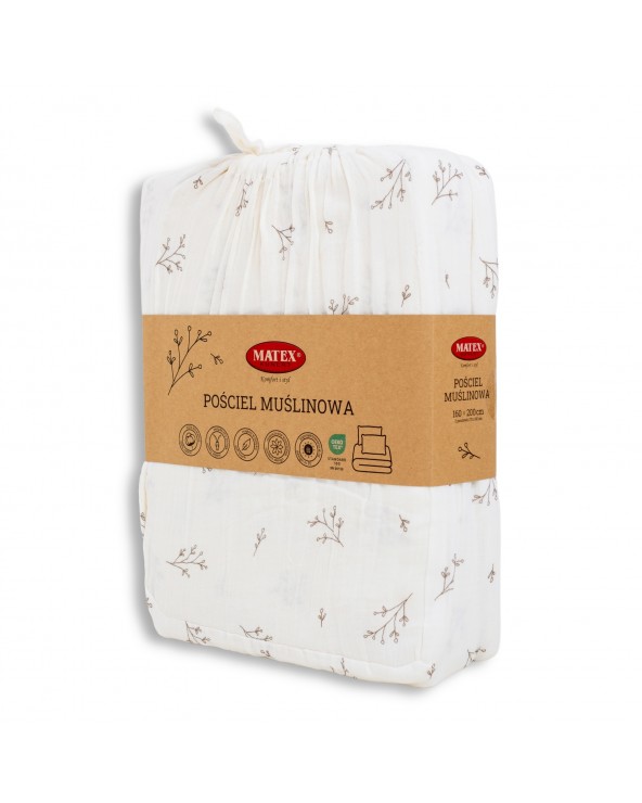 Pościel muślinowa 200x220 + 2x70x80 TM0382_02 Matex