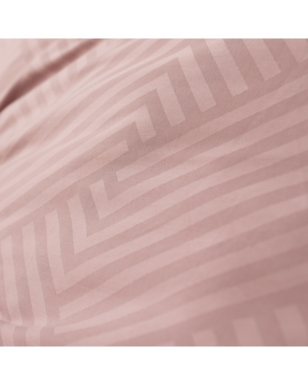 Pościel adamaszek 160x200 + 2x70x80 Geometria różowa Matex