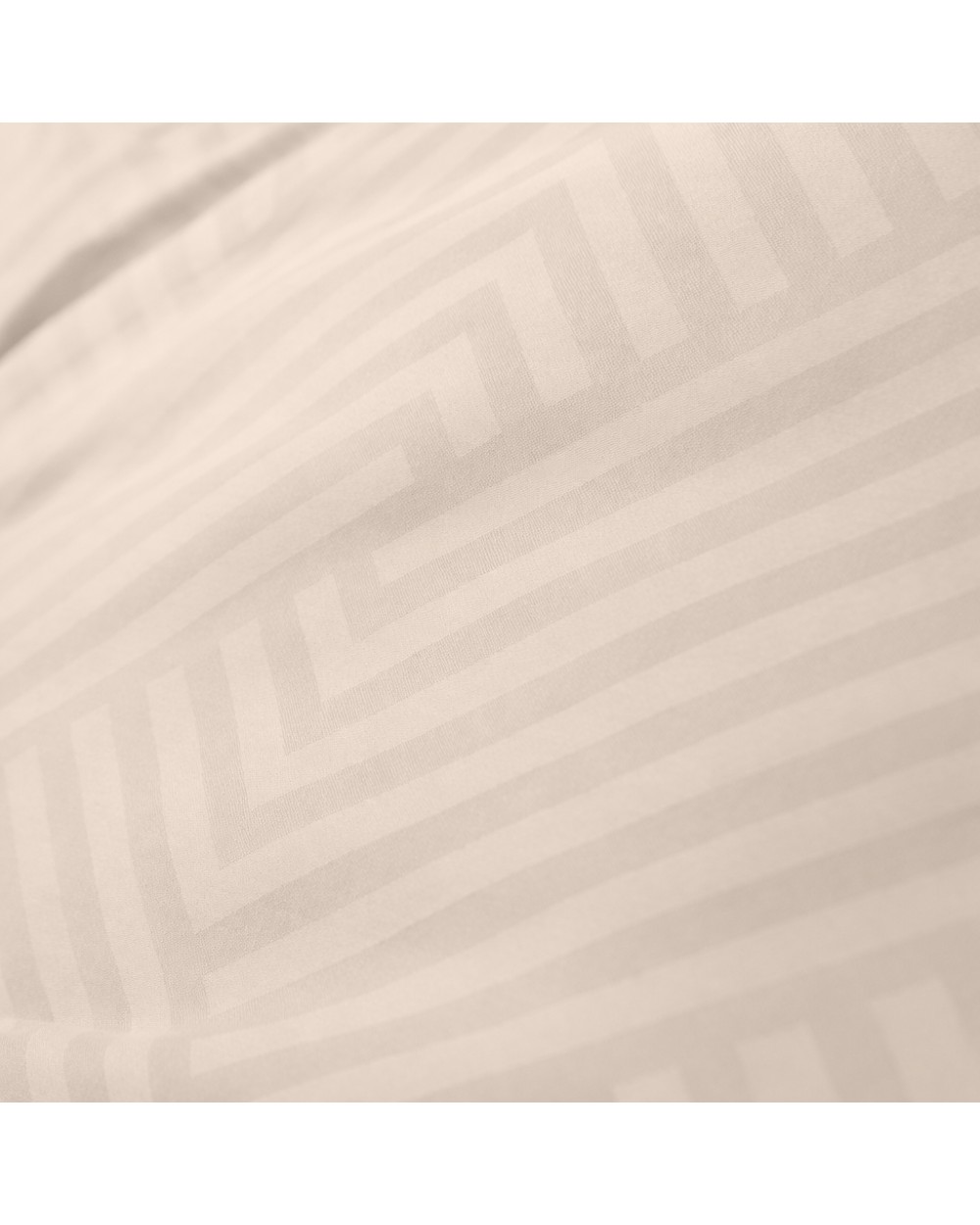 Pościel adamaszek 160x200 + 2x70x80 Geometria beżowa Matex