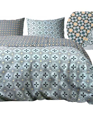 Pościel bawełna 200x220 + 2x70x80 Minimal Mint COTTONLOVE EXCLUSIVE Darymex