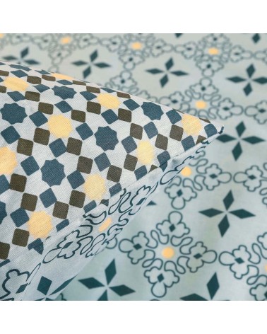 Pościel bawełna 200x220 + 2x70x80 Minimal Mint COTTONLOVE EXCLUSIVE Darymex