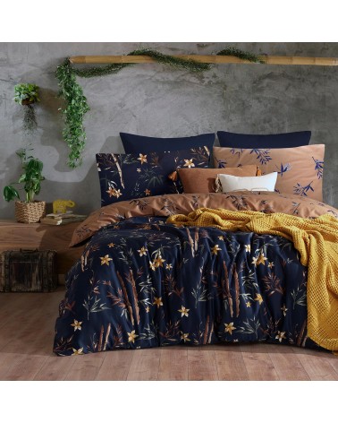 Pościel satyna bawełniana 160x200 + 2x70x80 Bmboo Flower EXCLUSIVE Darymex 