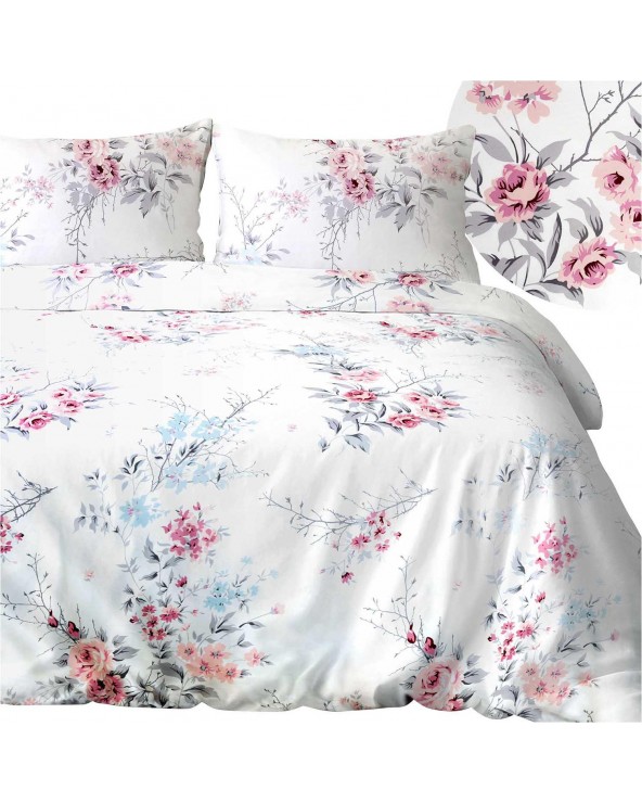 Pościel satyna bawełniana 160x200 + 2x70x80 Gardenya EXCLUSIVE Darymex 