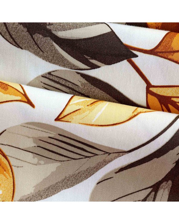 Pościel satyna bawełniana 160x200 + 2x70x80 Leaves EXCLUSIVE Darymex 