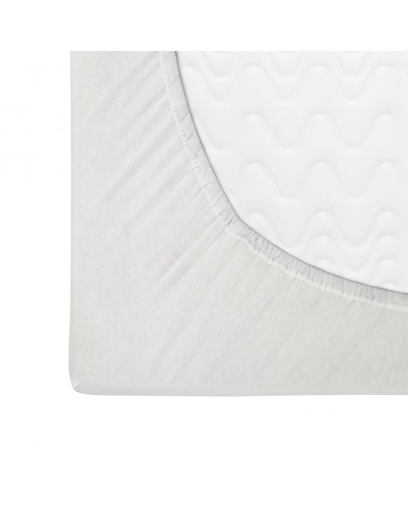 Prześcieradło flanela bawełniana 120x200x20 z gumką ecru Darymex