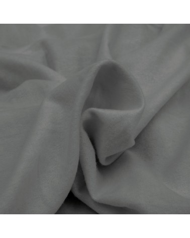 Prześcieradło flanela bawełniana 120x200x20 z gumką szare Darymex