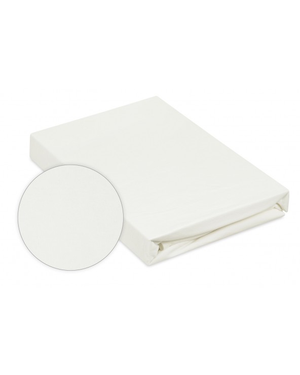 Prześcieradło bambusowe 140x200x20 Bamboo z gumką kremowe Matex