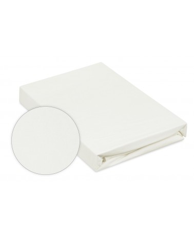 Prześcieradło bambusowe 140x200x20 Bamboo z gumką kremowe Matex