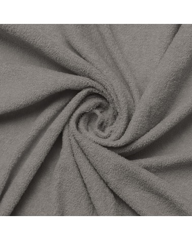 Wysokie prześcieradło bawełna frotte 140x200x30 z gumką antracytowe Premium Matex