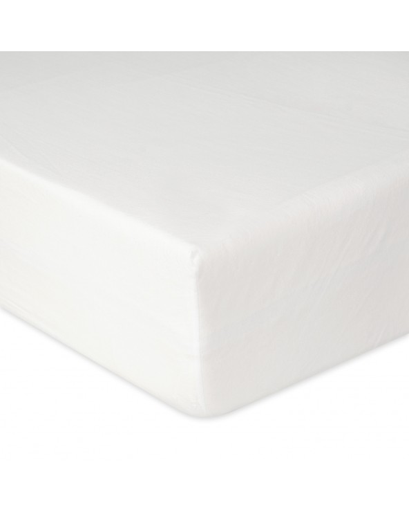 Prześcieradło bawełna jersey 140x200x20 z gumką kremowe Classic Matex