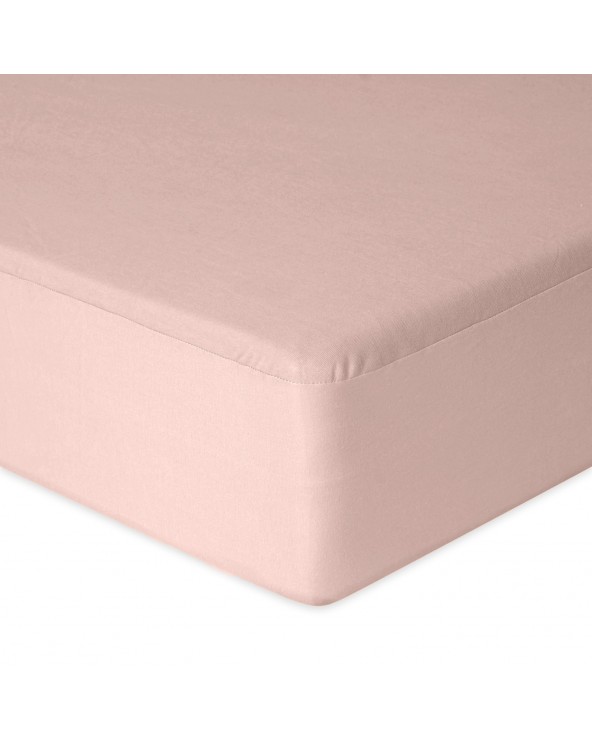 Prześcieradło bawełna jersey 160x200x20 z gumką wrzosowe Premium Matex