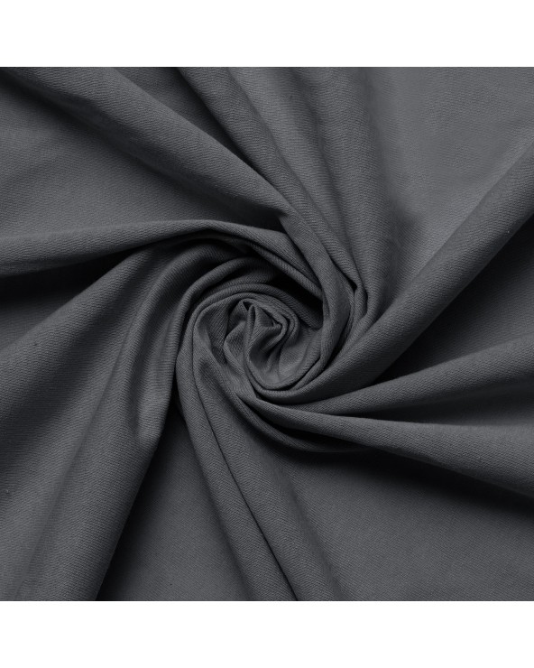 Wysokie prześcieradło bawełna jersey 160x200x30 z gumką antracytowe Premium Matex