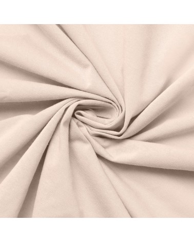 Wysokie prześcieradło bawełna jersey 180x200x30 z gumką cappuccino Premium Matex