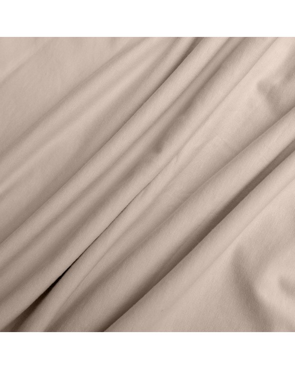 Wysokie prześcieradło bawełna jersey z lycrą 140x200x30 z gumką szare Matex