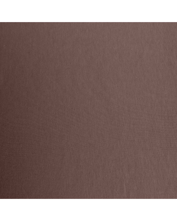 Wysokie prześcieradło bawełna jersey z lycrą 140x200x30 z gumką brązowe Matex