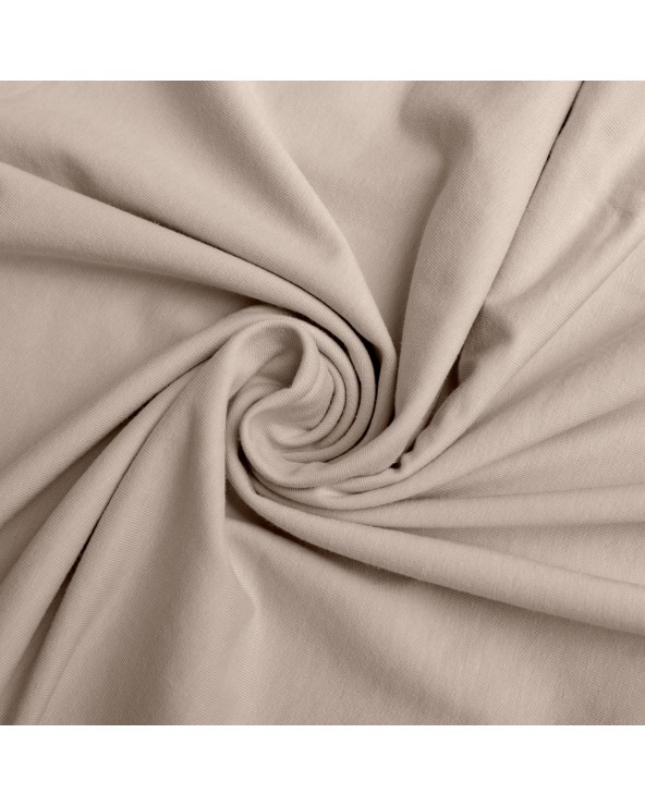 Wysokie prześcieradło bawełna jersey z lycrą 160x200x30 z gumką szare Matex