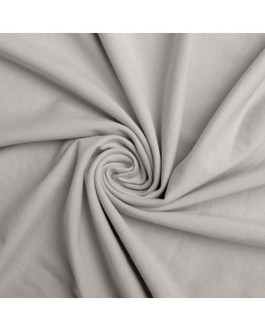 Wysokie prześcieradło bawełna jersey z lycrą 90x200x30 z gumką popielate Matex