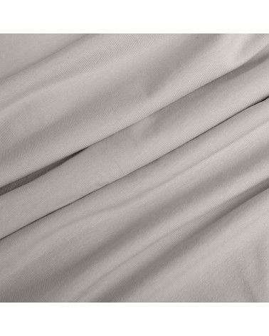 Wysokie prześcieradło bawełna jersey z lycrą 90x200x30 z gumką popielate Matex